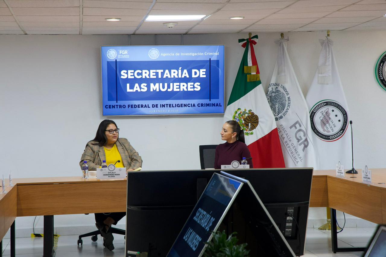 Secretaría de las Mujeres y FGR unirán inteligencia para identificar agresores de mujeres