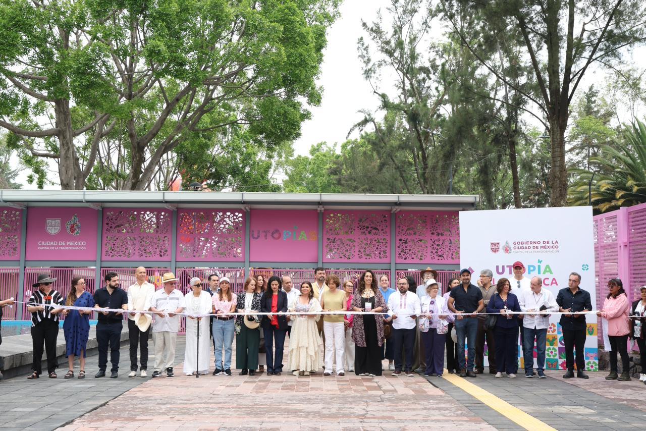 Clara Brugada inaugura Utopía “La Heroica”, en Venustiano Carranza, una de las más grandes de la Ciudad